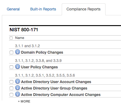 Built-in Reports