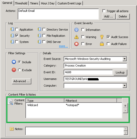 Filter Text with wildcards